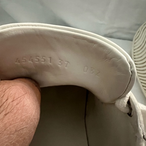 Gucci Ace Embroidered Arrow White/Red/Green Size 37 (7 US) - Picture 6 of 11